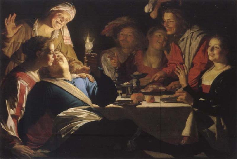 Gerrit van Honthorst Frobliche company